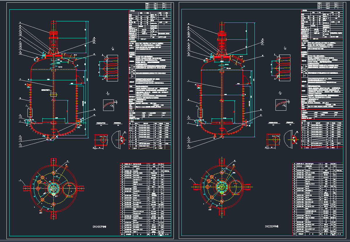 DN2400-2200к͸CADͼֽԤ